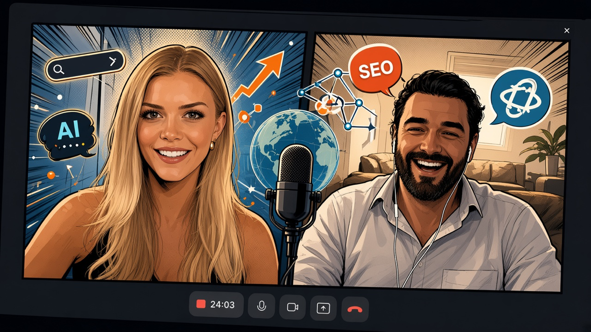 SEO & GEO 2026: Sichtbar werden in Google und den KI-Tools – Podcast mit Fabian Rossbacher