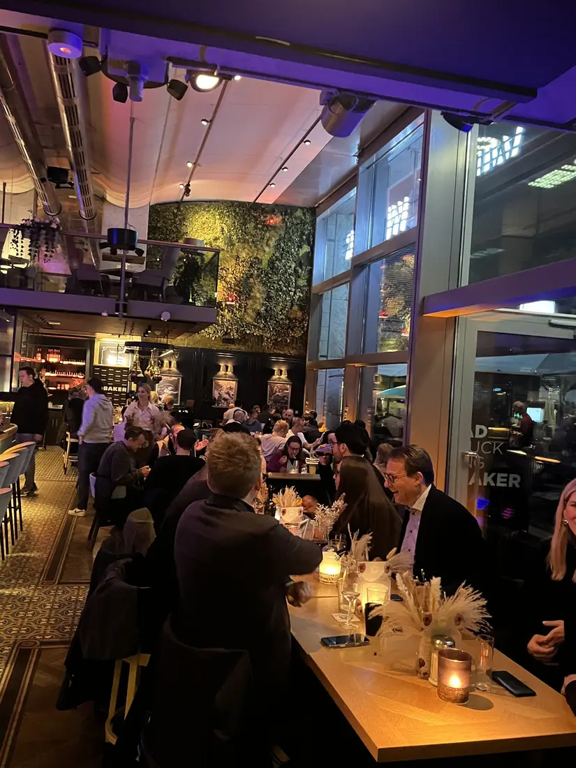 Shared dinner and exchange