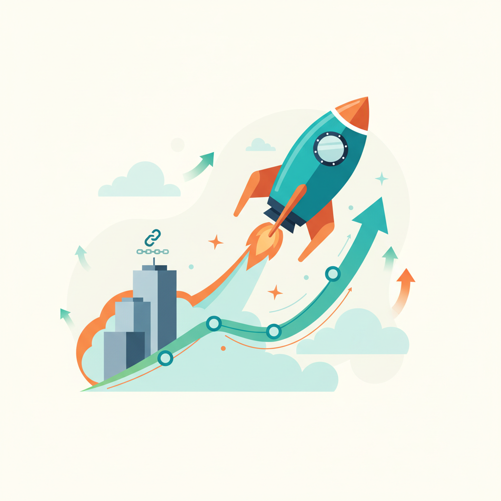 Illustration: Eigenständiges Markt-Startup mit eigener Finanzierung und Tempo.