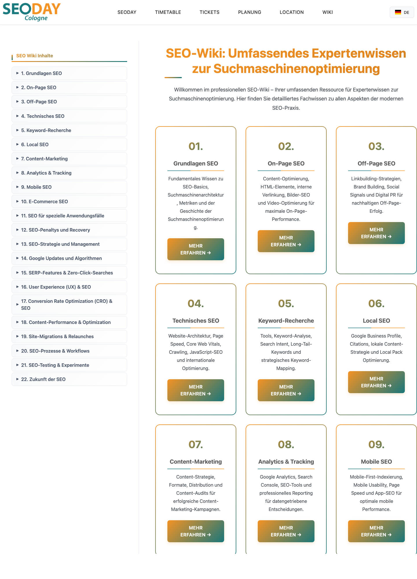 SEO-Day Wiki